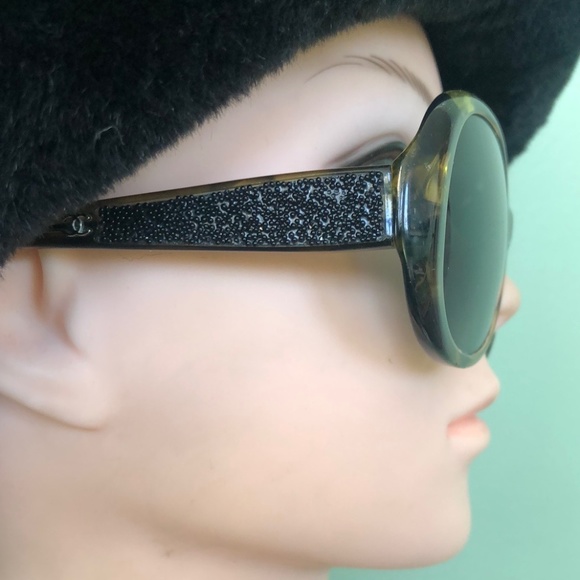 Chanel Women\'s 1174/3m Black Frame Full Rim Oversized Sunglasses W/ Coa main image 2
